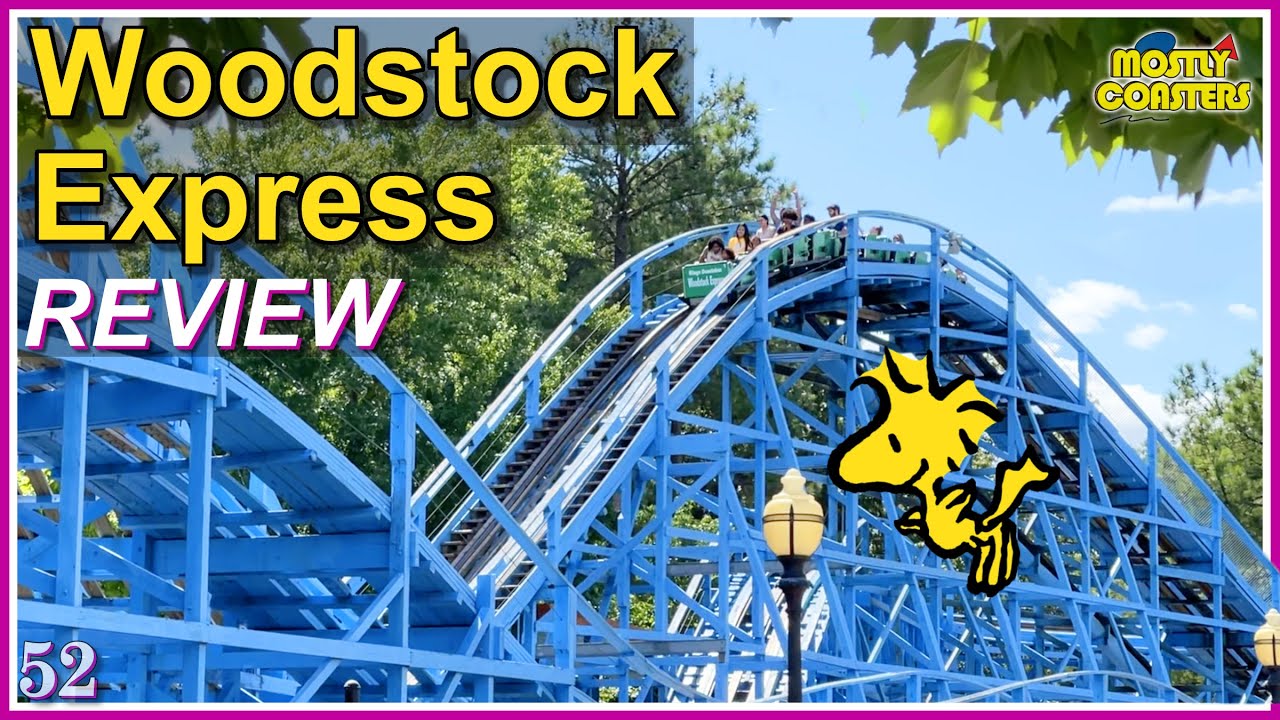 Woodstock Express Review X 3 - Kings Island, Kings Dominion, Carowinds - RREC ep. 52