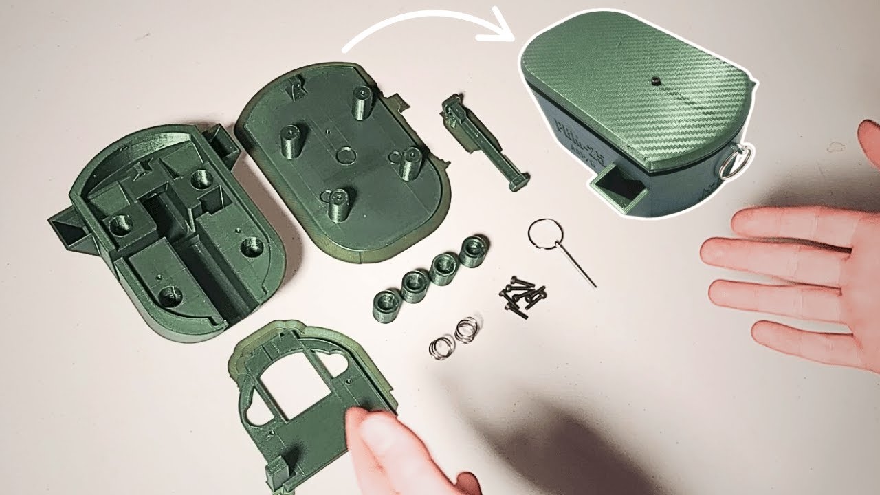 PBM-25 Airsoft Land-mine Assembly Guide | Full Guide