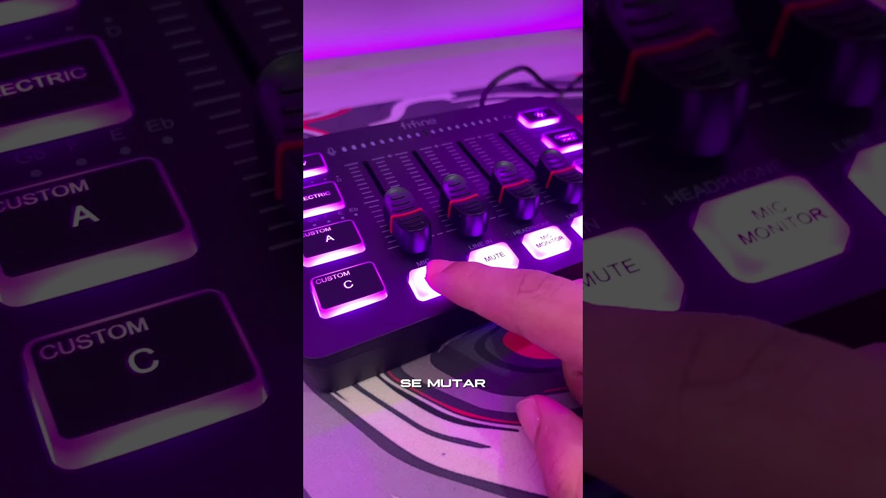 MIXER DE &Aacute;UDIO CUSTO BENEF&Iacute;CIO DA FIFINE - O FIFINE SC3