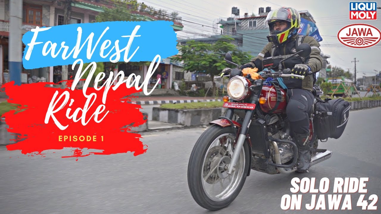 POKHARA TO KAPILVASTU || A RAINY DAY ADVENTURE | JAWA 42 | Far West Nepal Ride Ep1