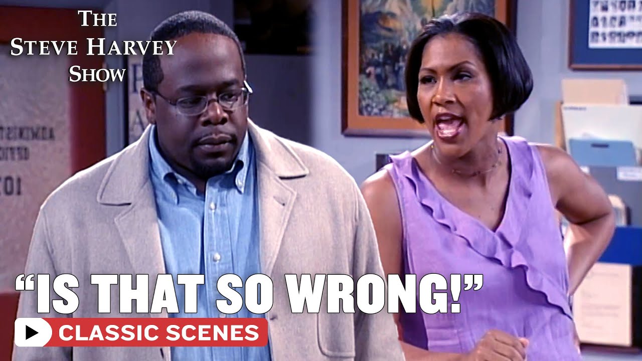Lovita And Cedric Discuss Education | The Steve Harvey Show