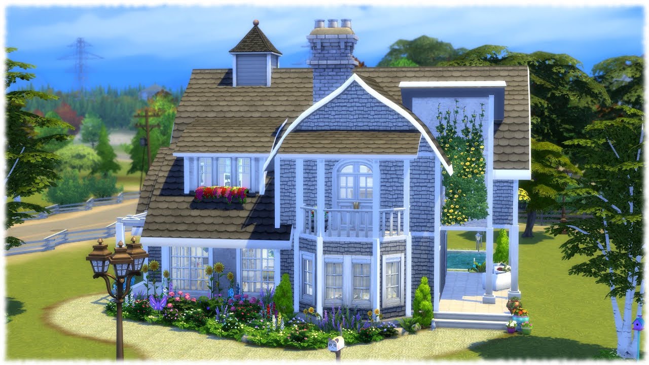 The Sims 4: Speed Build // FAMILY HOUSE  ( NO CC )