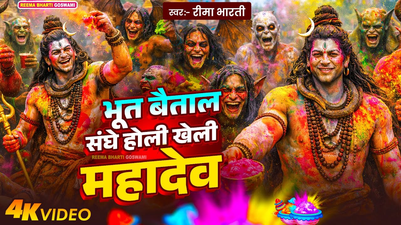 #2026 | Reema Bharti | भूत बैताल संघे होली खेली महादेव | Shiv Charcha Holi Geet | #holi bhakti song