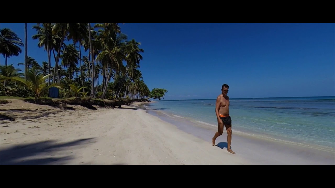 LAS TERRENAS   - CAMMINATA IN PLAYA BONITA -   SECONDA PARTE
