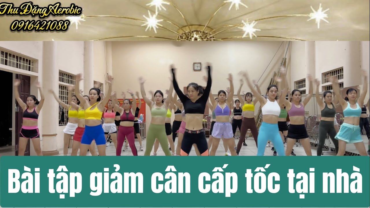 40 phút NHẢY AEROBIC giảm mỡ hiệu quả tại nhà/ Remix CẮT ĐÔI NỖI SẦU 122/