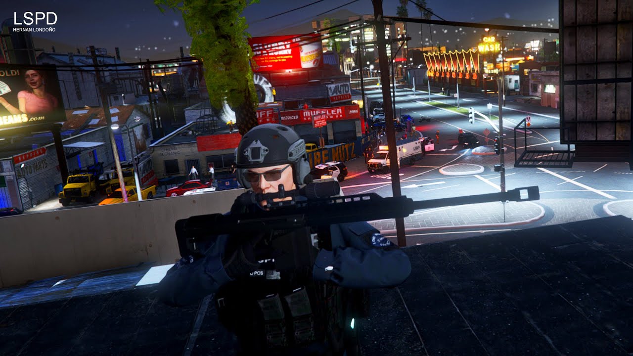 [GTAHUB] Dispare el francotirador del S.W.A.T 💀💀 | ByFekfs