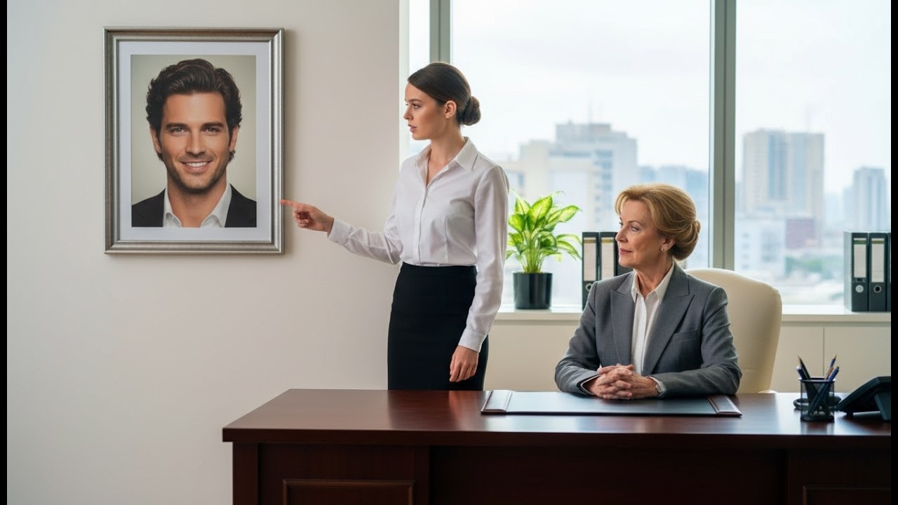 Die neue Sekret&auml;rin fragt ihren Chef: &bdquo;Warum ist der Vater meines Sohnes auf diesem Firmenfoto?&ldquo;