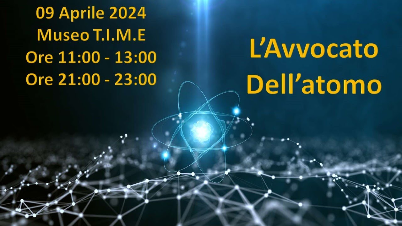 L'avvocato dell'atomo Luca Romano