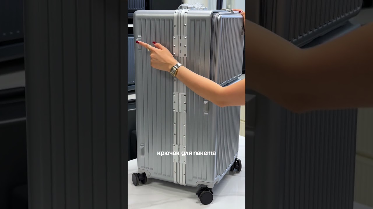 BRAUER BIG XL SILVER большой чемодан для дальних поездок