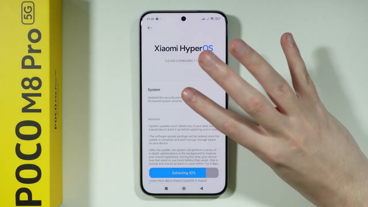 Получит ли POCO M8 Pro 5G обновление до Android 17?