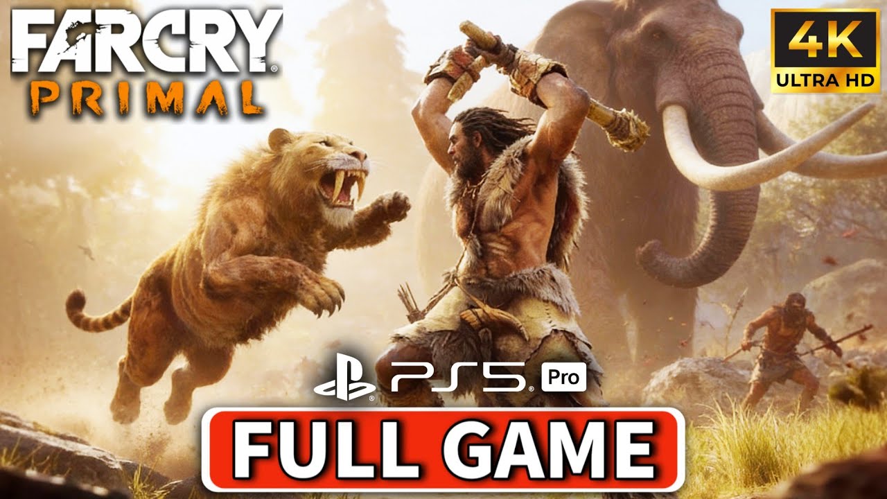 FAR CRY PRIMAL (PS5 Pro) Gameplay Walkthrough Part 1 FULL GAME | NEW 60 FPS Update