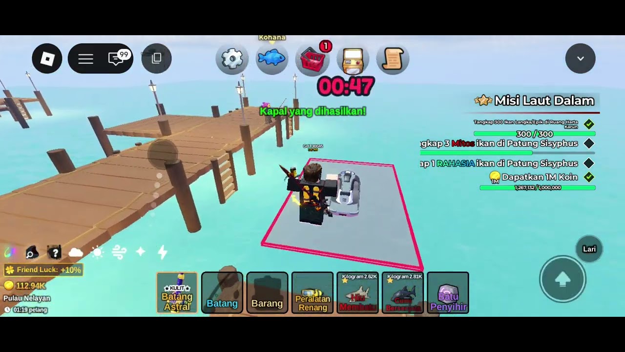 TOLONG MASTER AJARKAN SAYA BERMAIN FISH IT