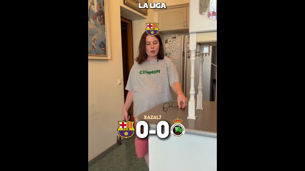 Bar&ccedil;a 7-2 Racing #laliga