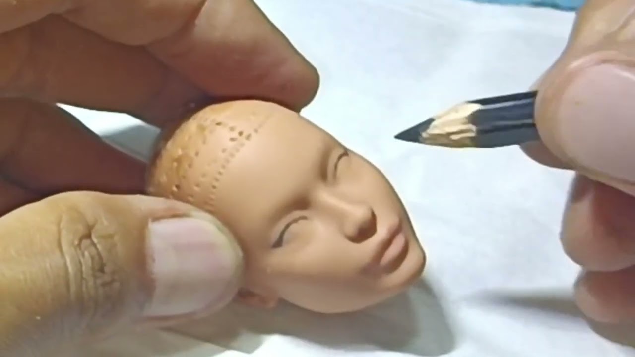 cara saya melakukan repaint boneka barbie looks lina