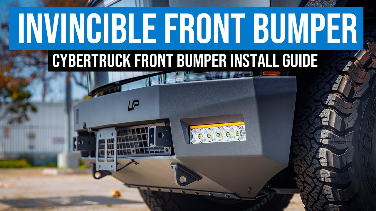 UP Invincible Cybertruck HD Front Bumper Install Guide | 2024+ Tesla Cybertruck