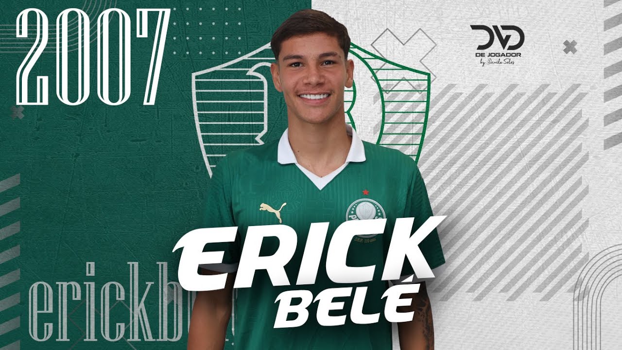 ERICK BELÉ - Amazing Skills - PALMEIRAS - BR - COPINHA 2025 | DVD DE JOGADOR OFICIAL