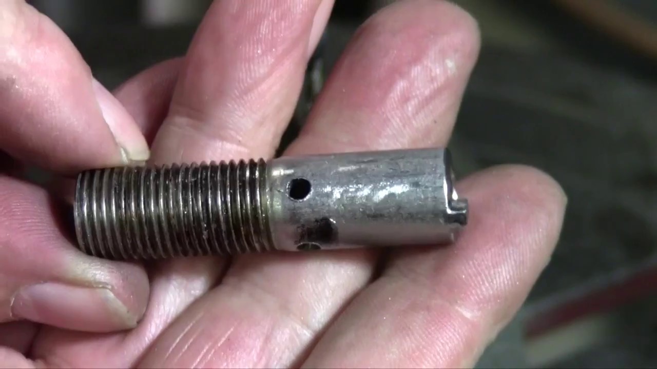 How to make a Hand-piece for the Homemade Hand Engraving Machine part 5 barrel vent holes