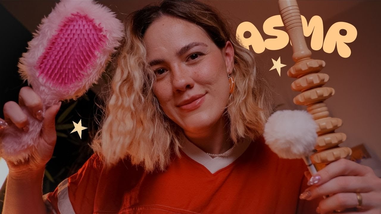 ASMR Melhor Amiga faz Cafuné para dormir 😴 Voz Suave