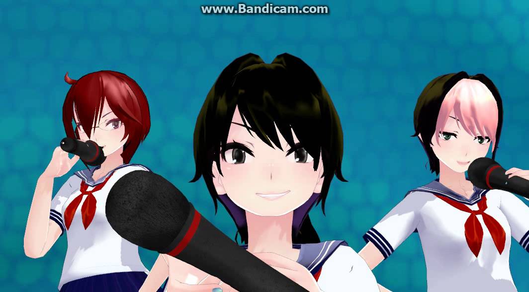 Yandere Simulator ~ {MMD} Dazzlings Under Our Spell