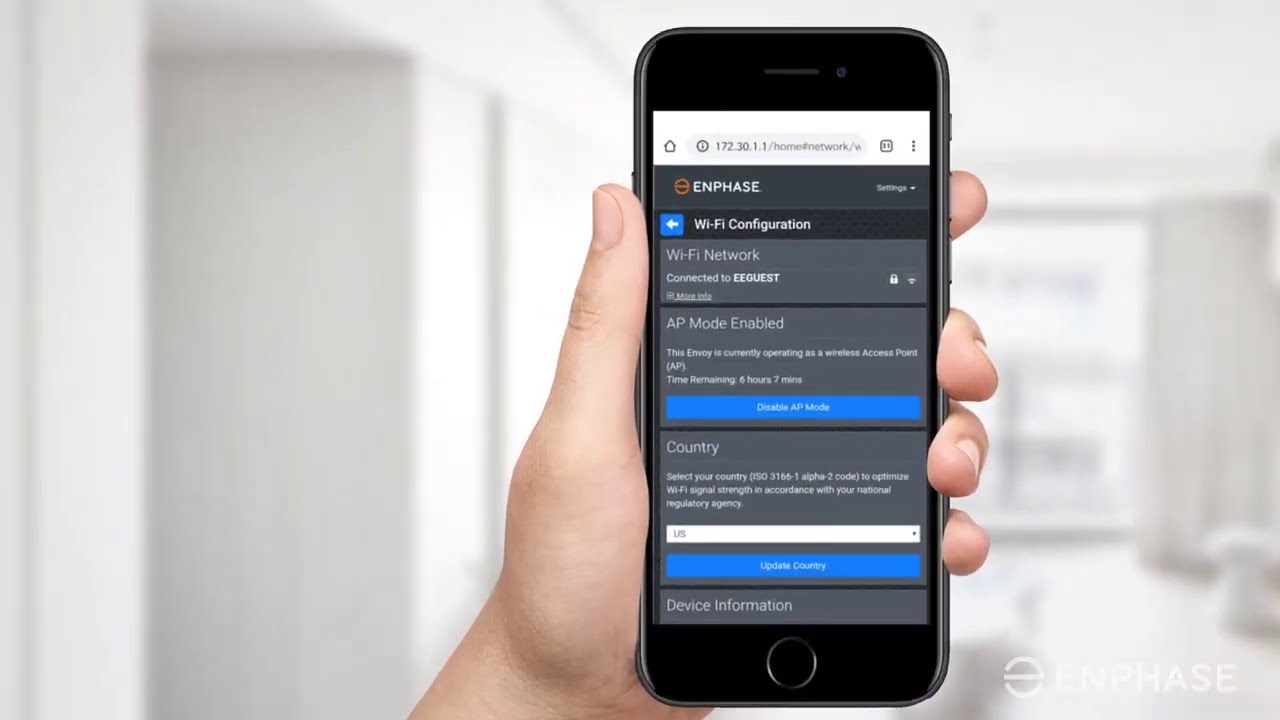 Manual Wi Fi - Reconnecting Enphase Envoy S and IQ combiner