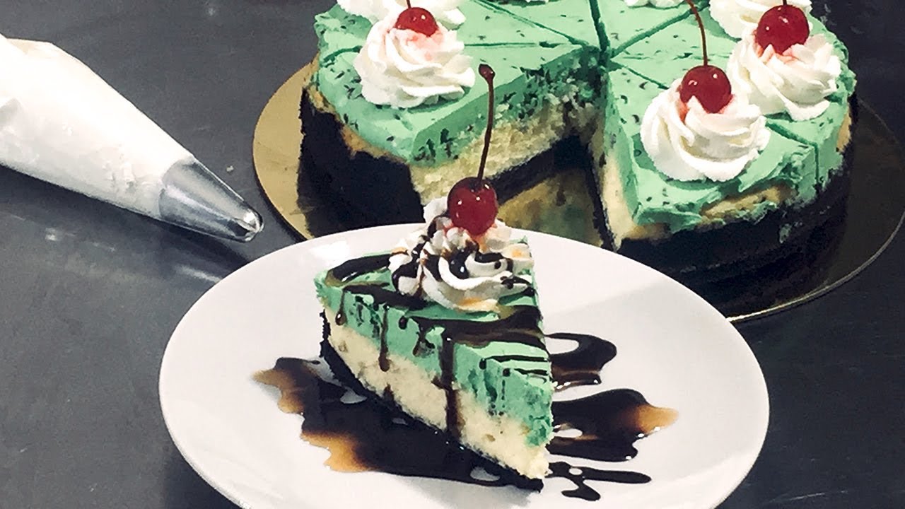 Shamrock Shake Cheesecake | GeekChef Standmixer