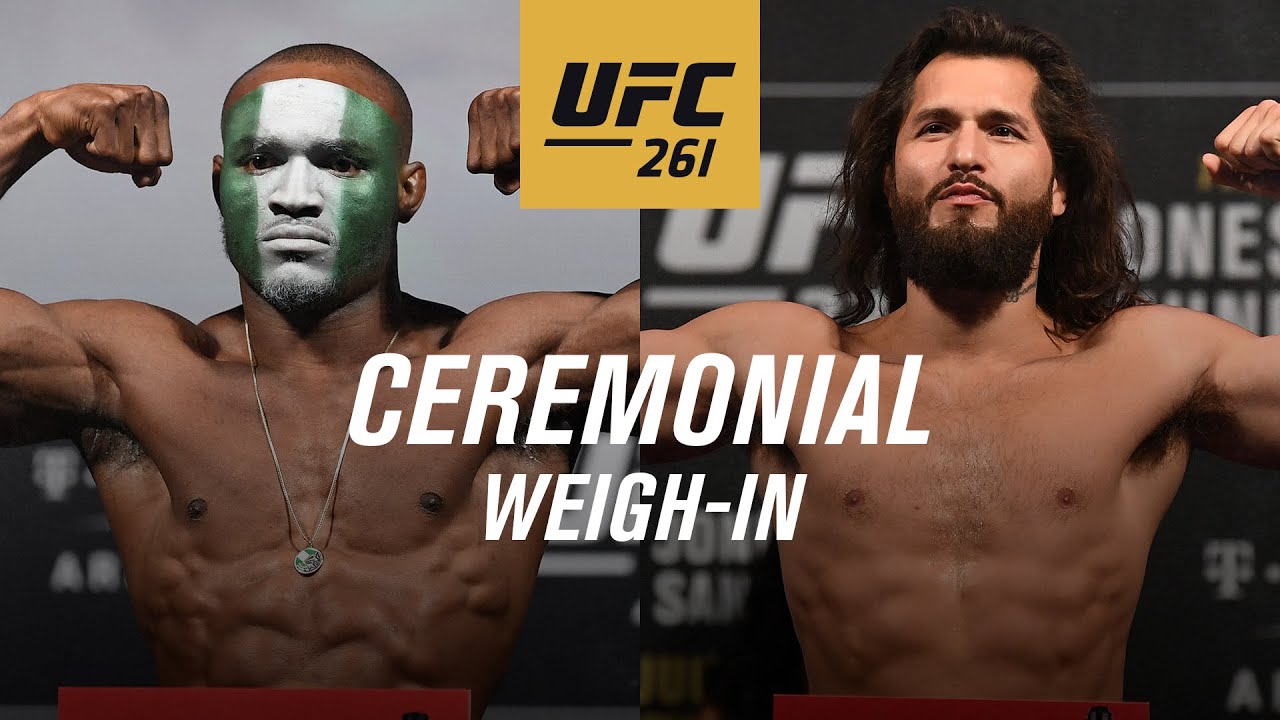 UFC 261: Торжественное взвешивание