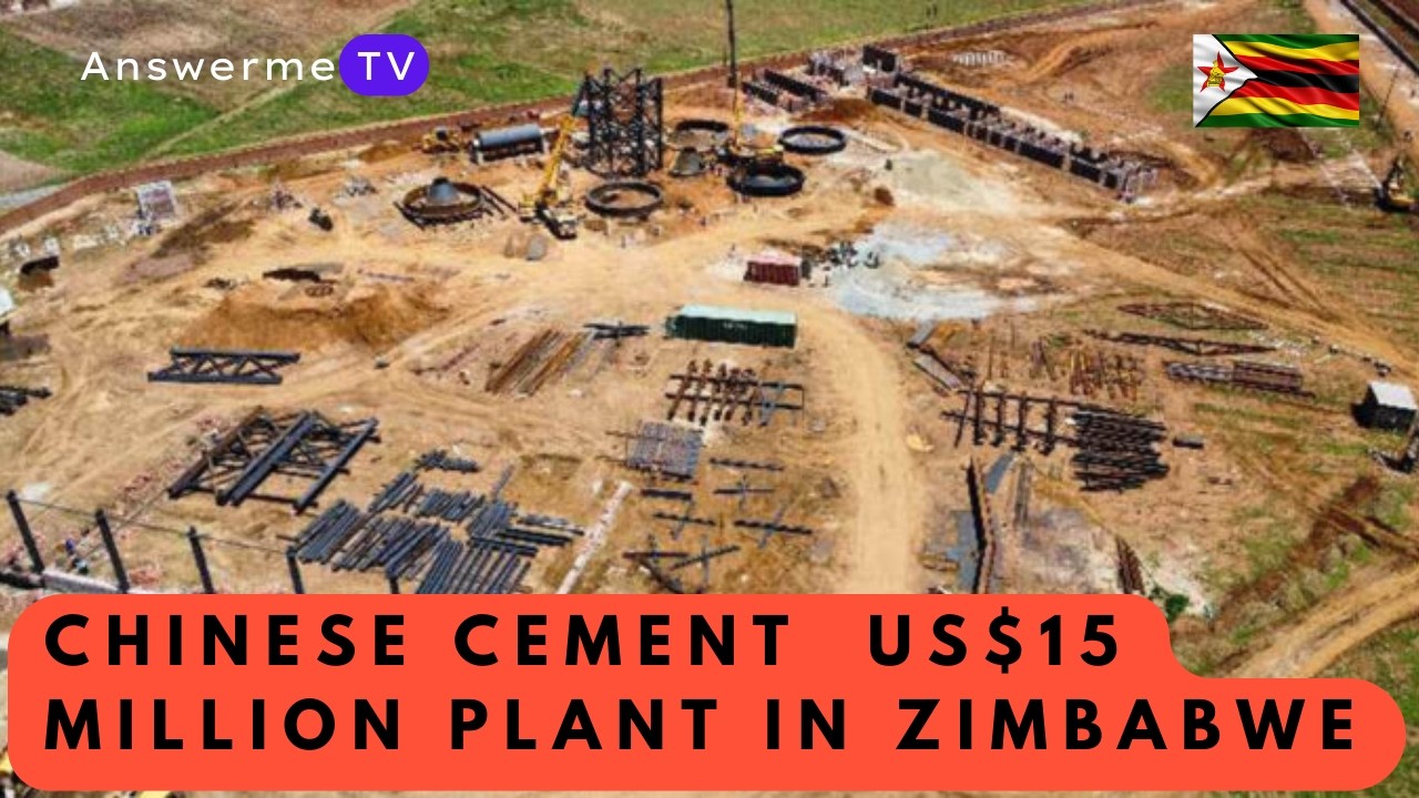 Inside  A Million Dollar Chinese Cement Plant in Zimbabwe