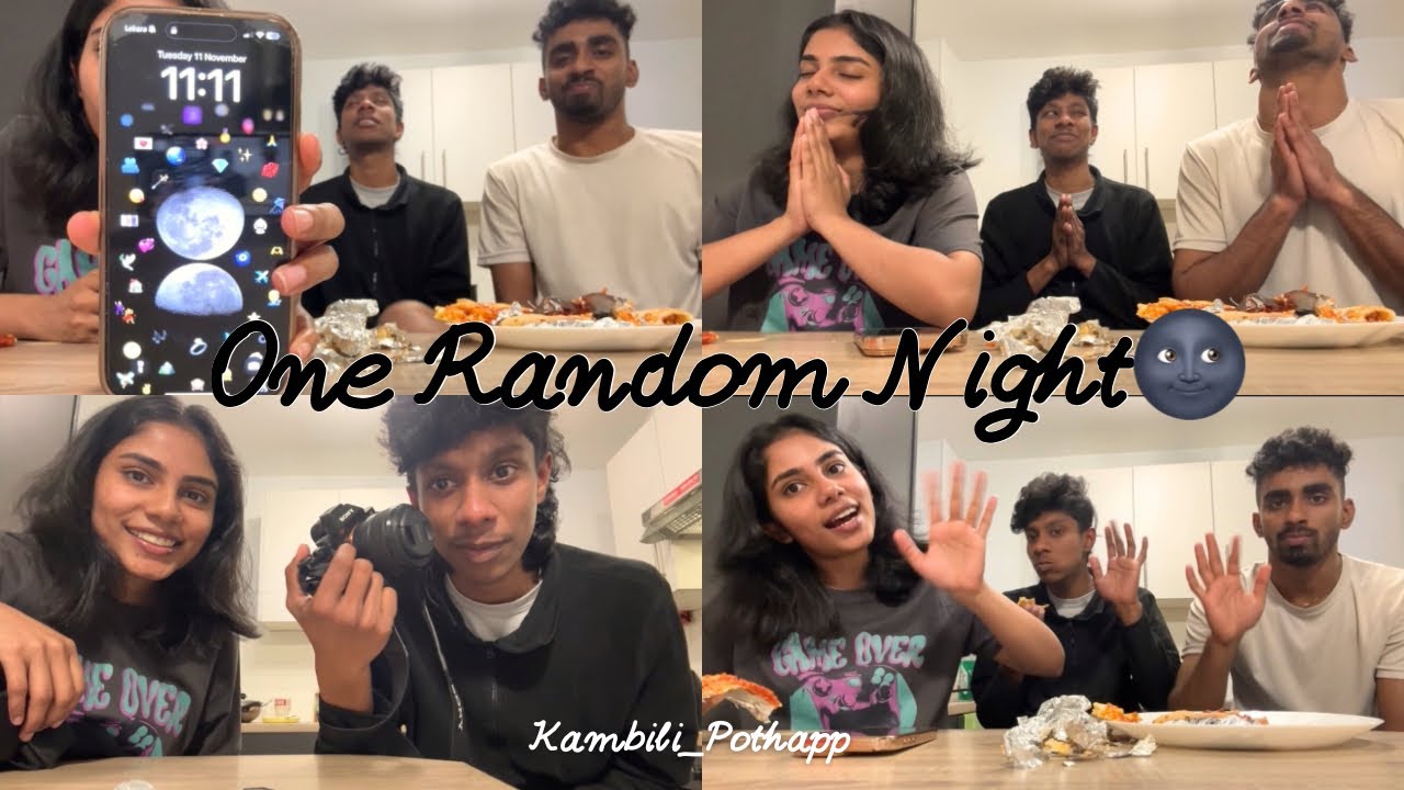 One Random Night in Our Lives- with a Comeback!🍕📸🧘‍♀️