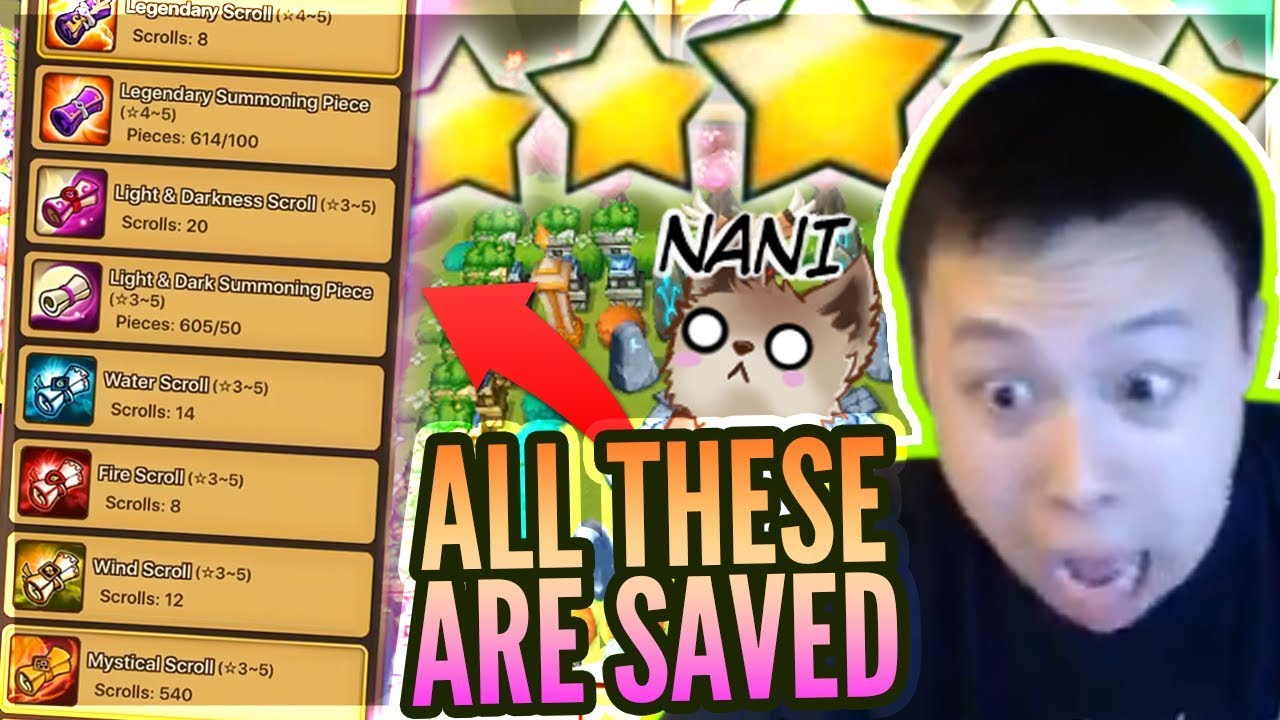 We CURSED The Summon Session! DONT DO THIS! - 600+ Scrolls / Saved For 6 Months! - Summoners War