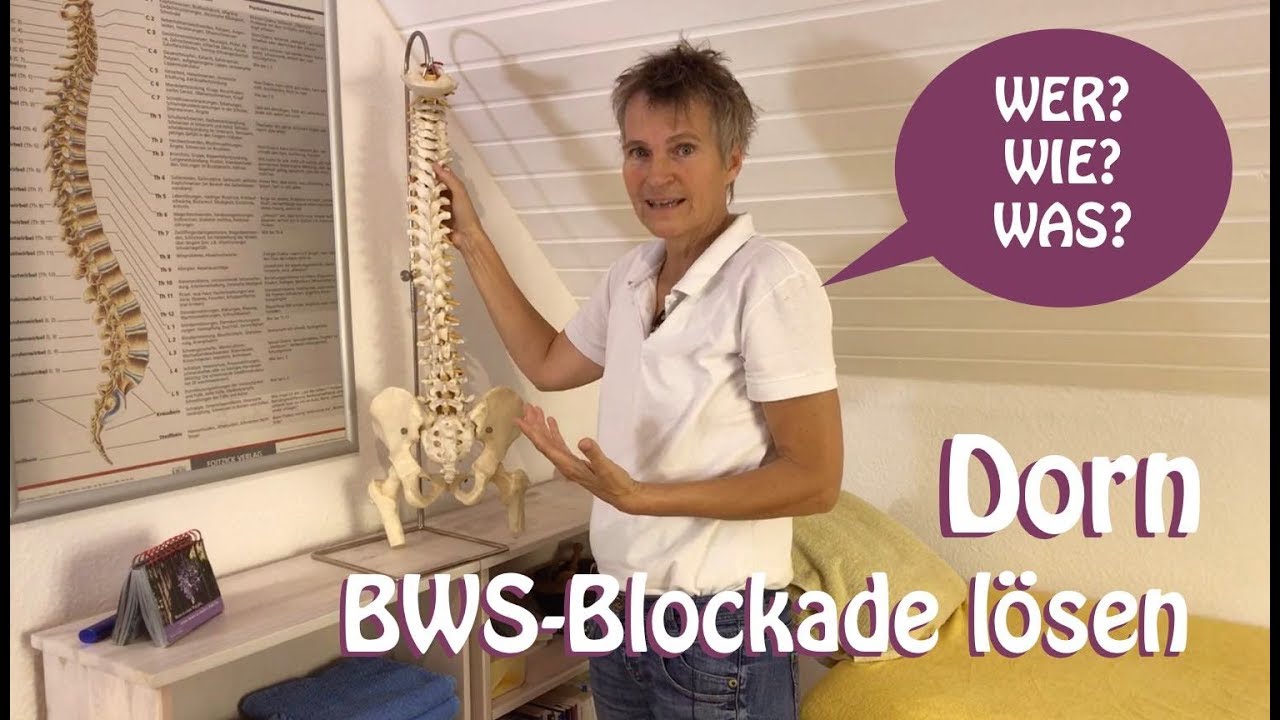 !! Dorn-Selbsthilfe-Übungen‼️ BWS-Blockade beseitigen 😀