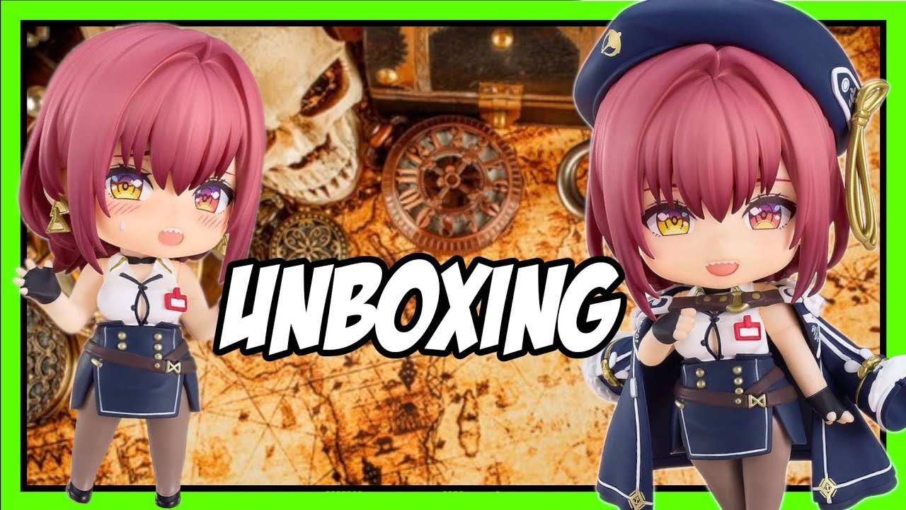Houshou Marine Office Lady Nendoroid Unboxing & Review