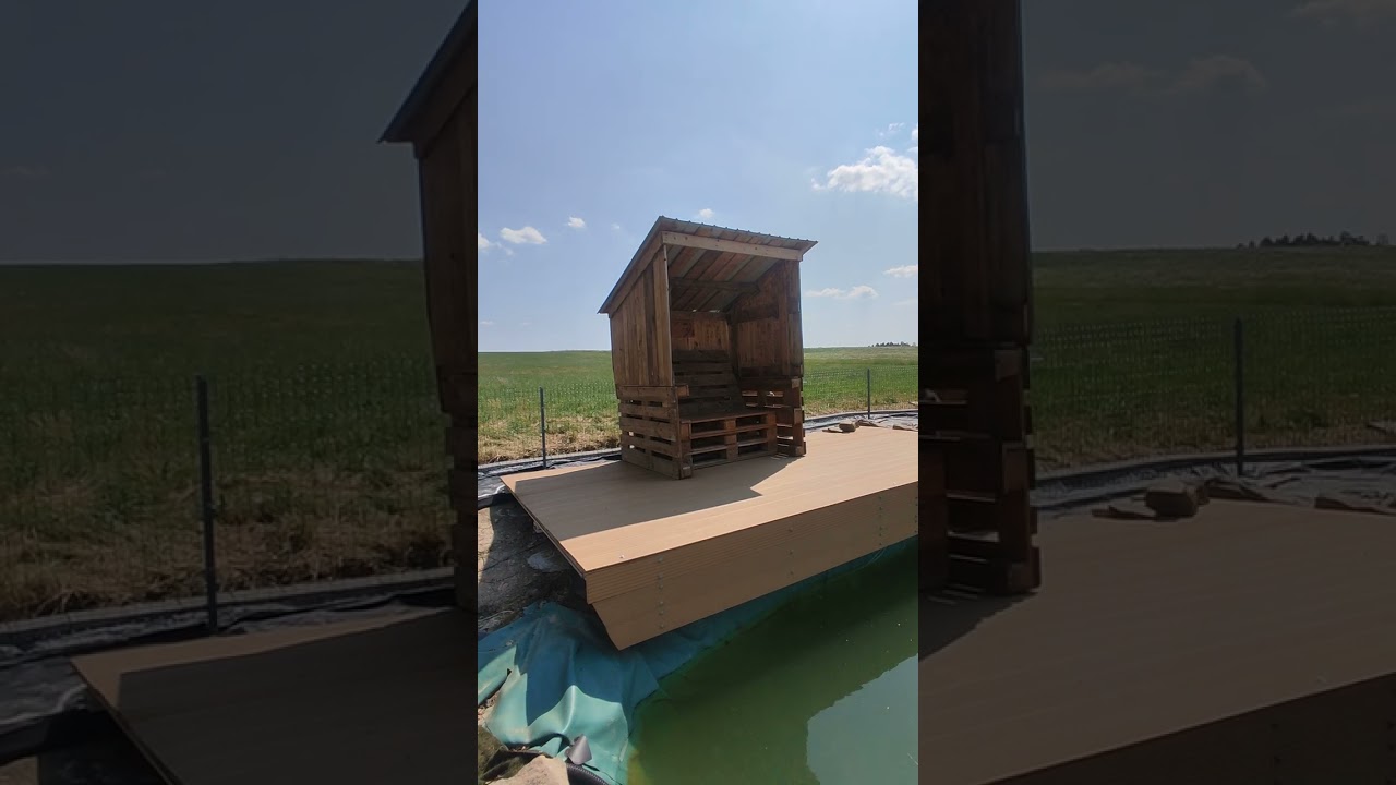 Strandkorb aus Paletten g&uuml;nstig und einfach selbst gebaut