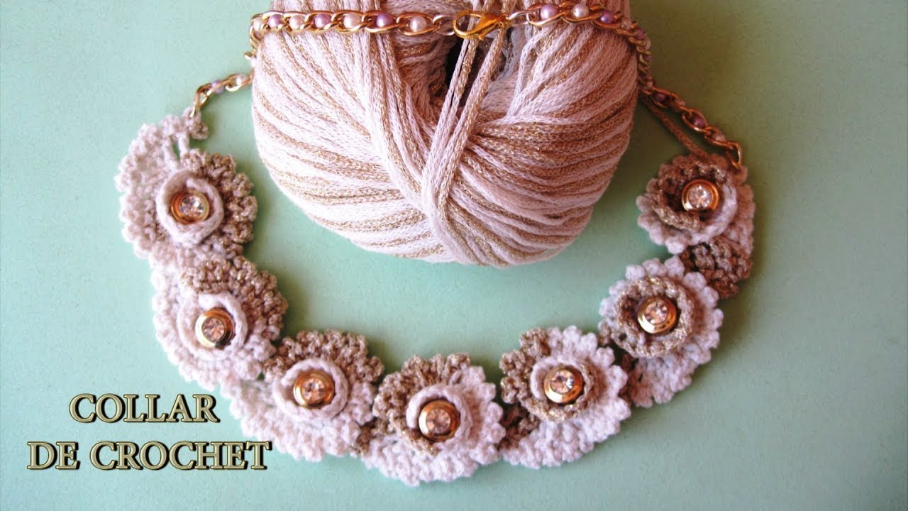 DIY - Collar de crochet DIY - Crochet Necklace