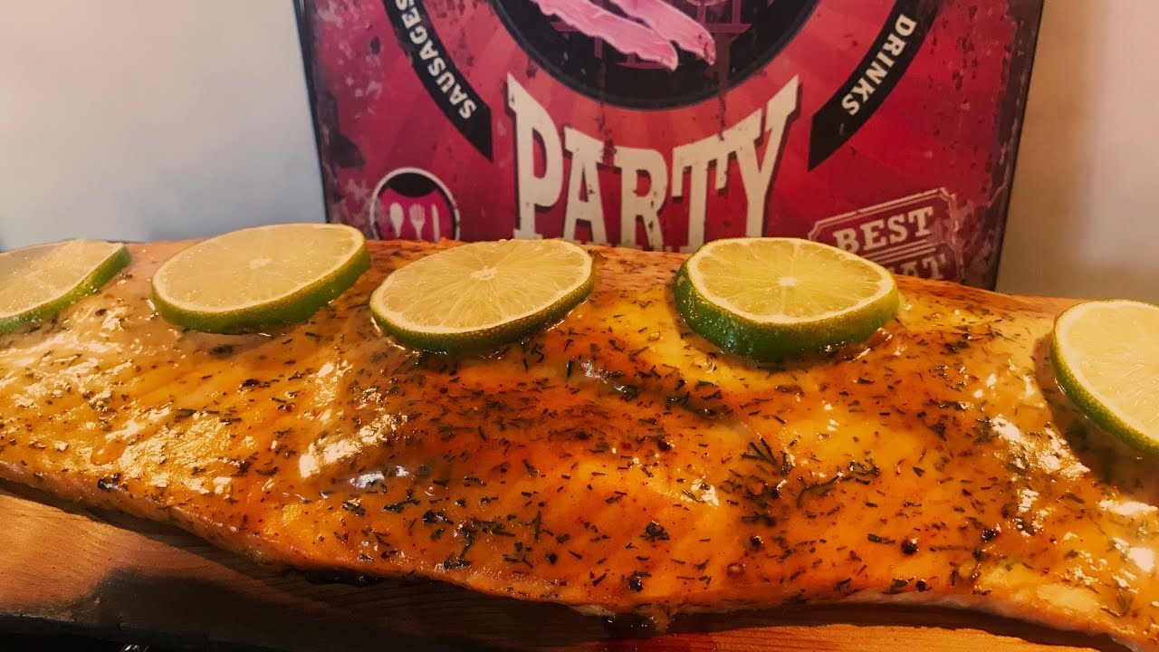 Warm gerookte zalm