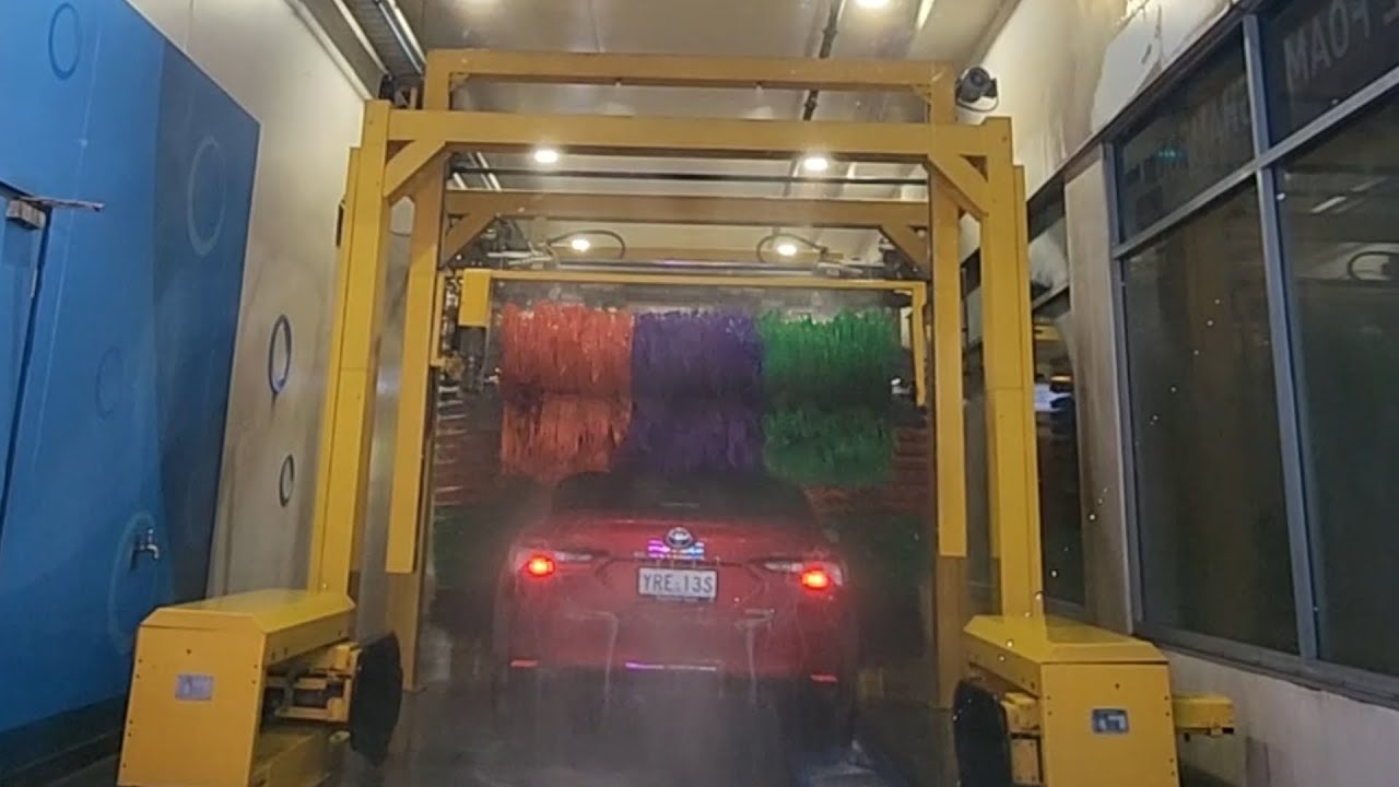 WashTec SoftLine 2 Tunnel at Waves car wash in Gungahlin, ACT