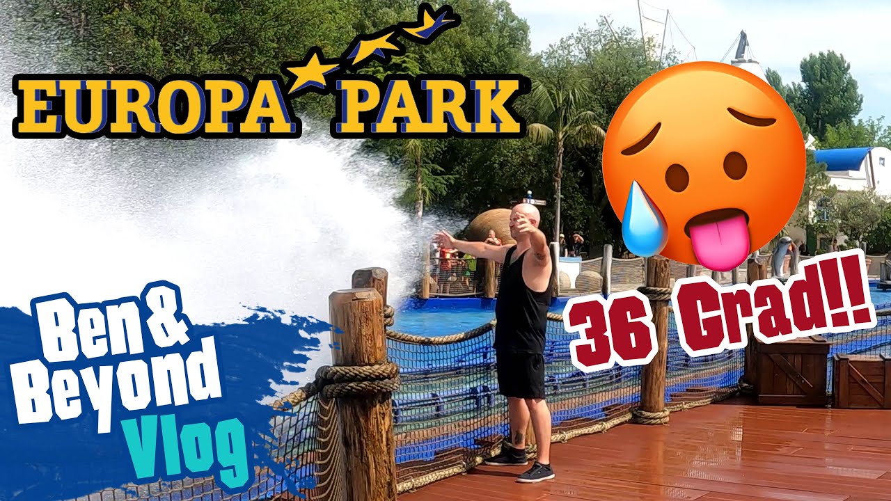 36 GRAD HITZE im EUROPAPARK!! Europapark Vlog Juli 2023