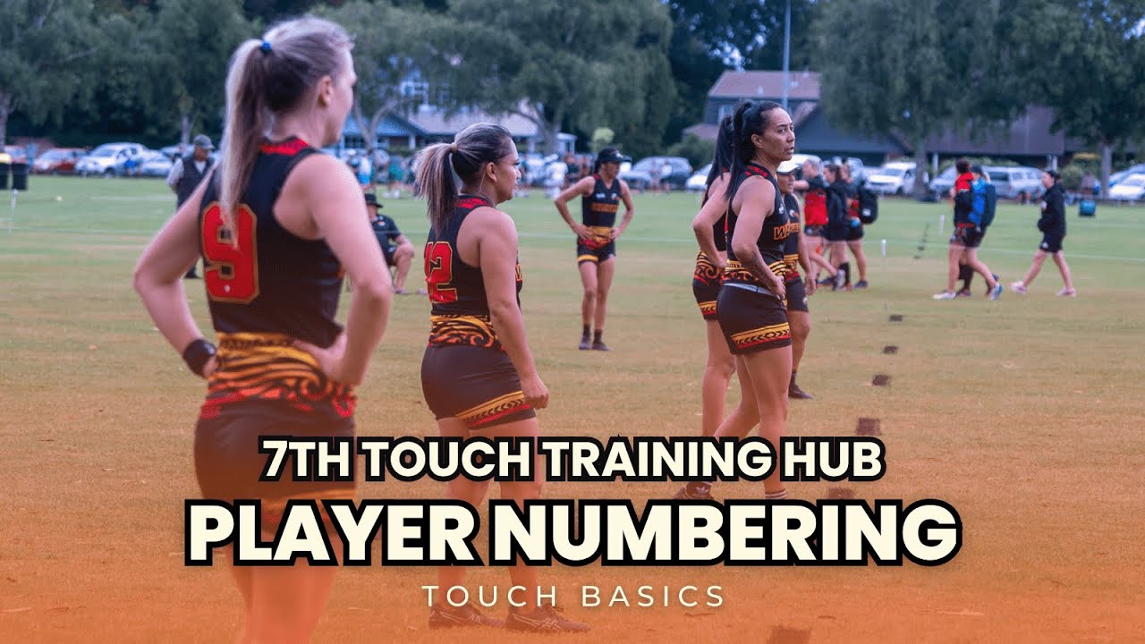 7th Touch Training Hub: Touch Basics - Player numbering