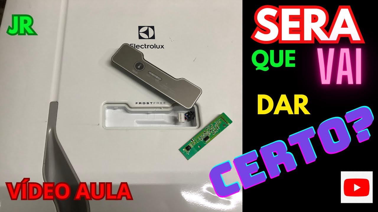GELADEIRA DFN39 COMPRESSOR NÃO LIGA, VÍDEO AULA