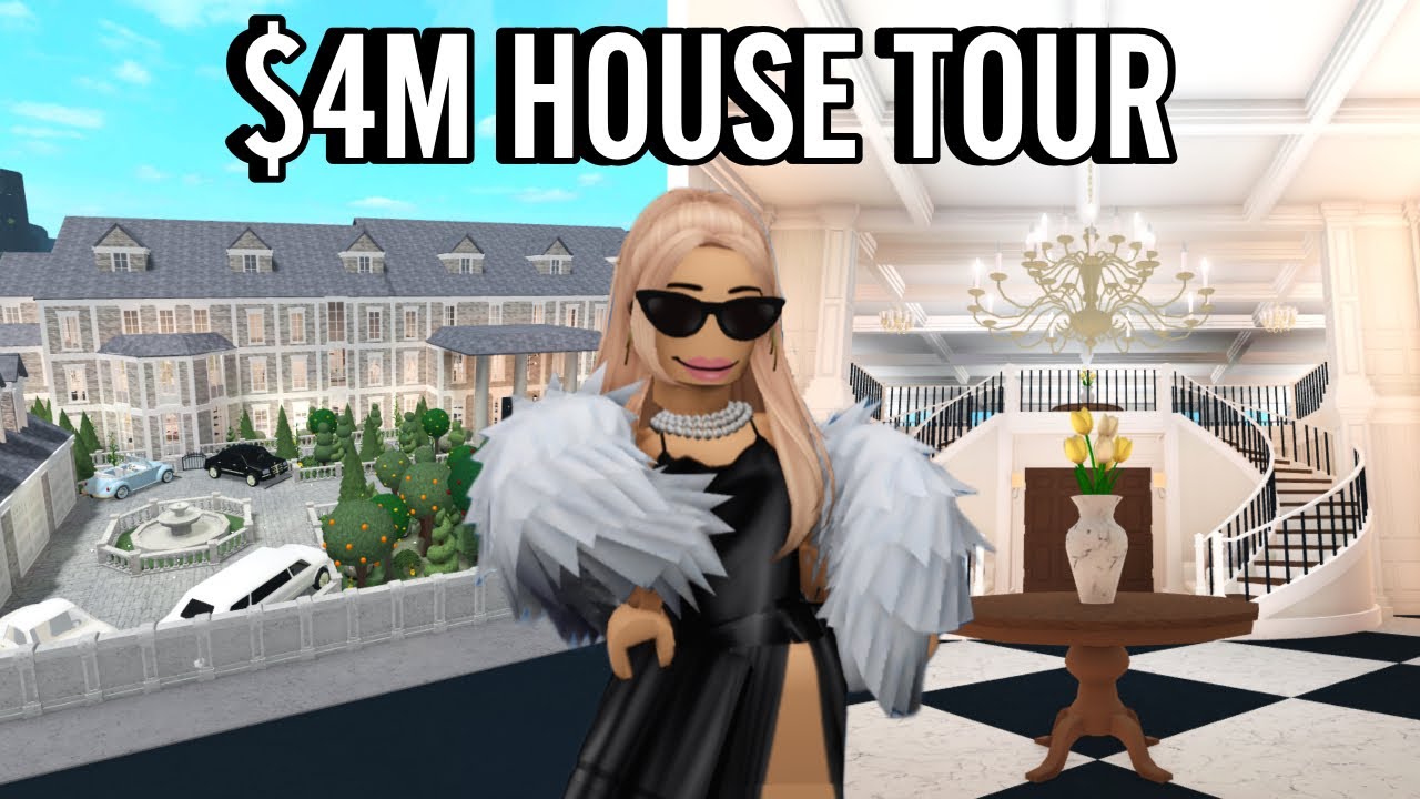 ОБНОВЛЕННЫЙ ТУР ПО ДОМУ BLOXBURG ЗА 4 МЛН ДОЛЛАРОВ | roblox