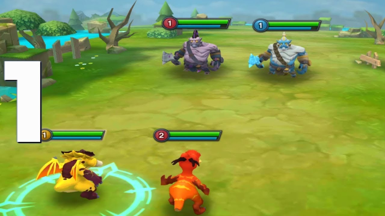 Rise of Dragons Gameplay Walkthrough Part 1 | Tutorial | Android