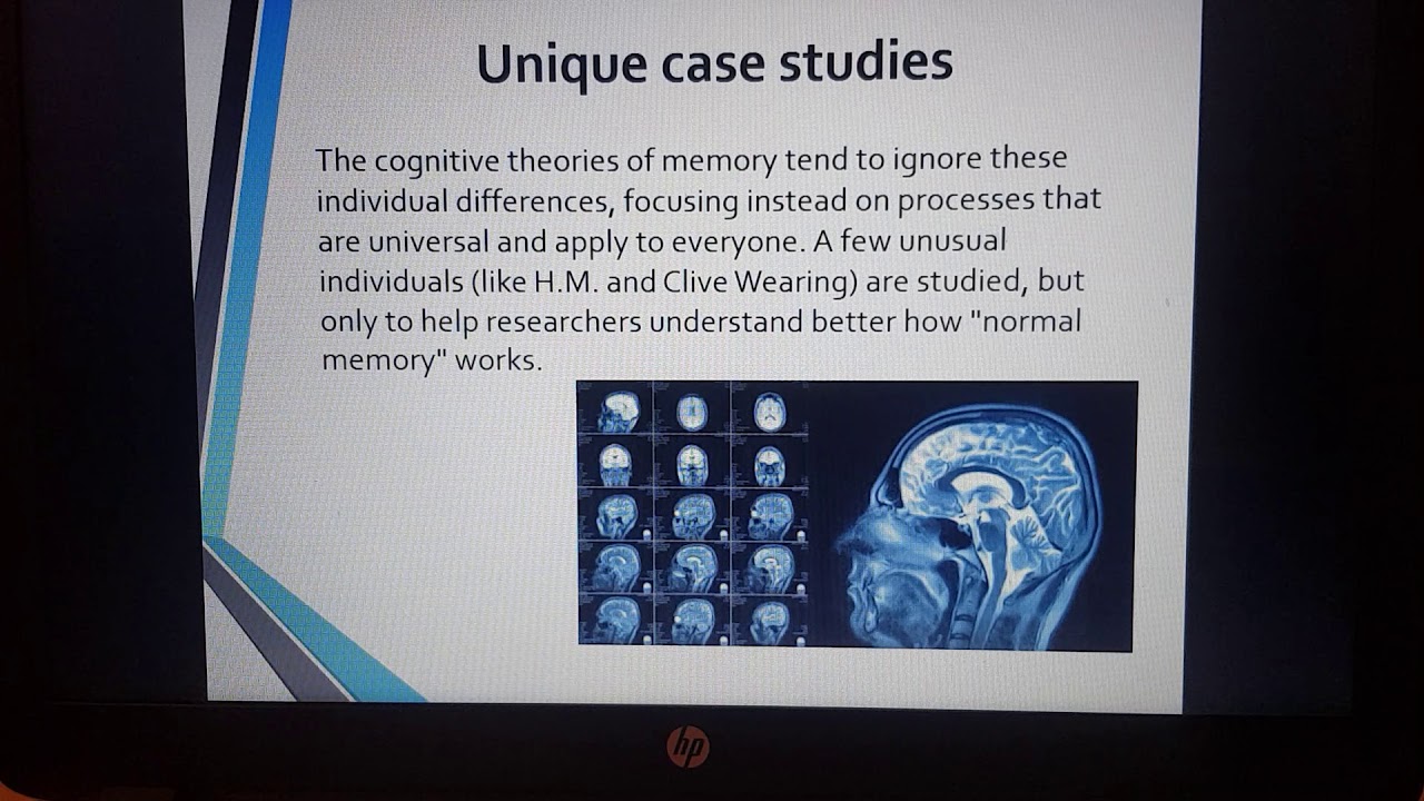 Cognitive approach: Individual differences in memory