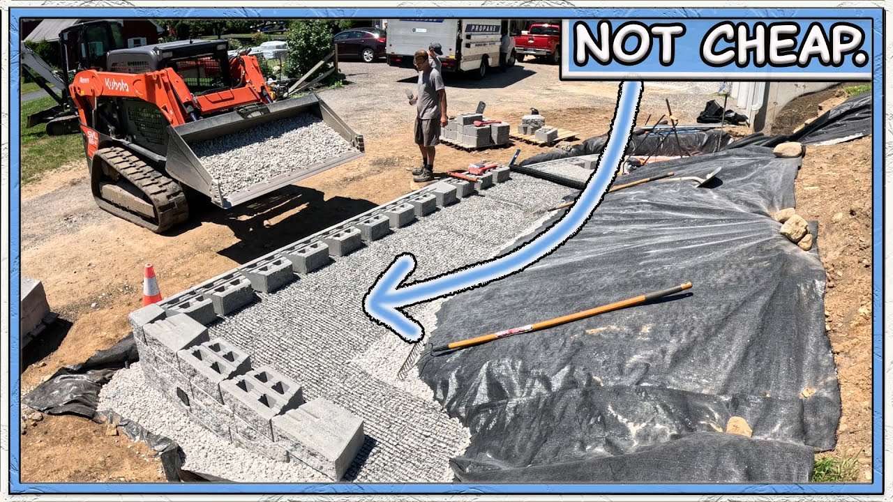 The Hidden Cost When Building Block Retaining Walls