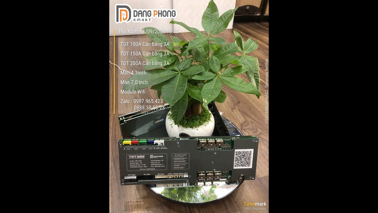 Hướng dẫn update firmware hàng loạt bms TDT