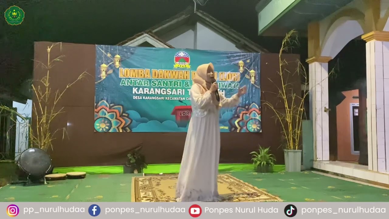 LOMBA PIDATO || PERAN PEMUDA DIZAMAN MILENIAL || NAILA AHSANI