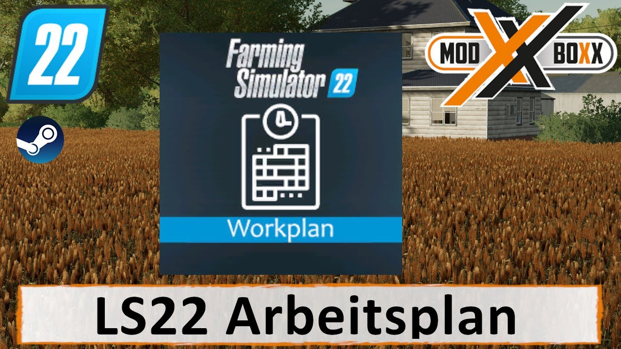 LS22 Mods | Arbeitsplan Skript | Landwirtschafts Simulator 22 |