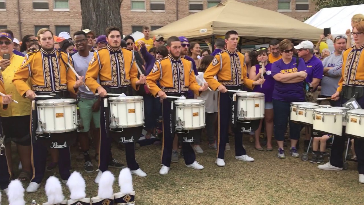 LSU Drumline 2016: Martian Mambo (HD)