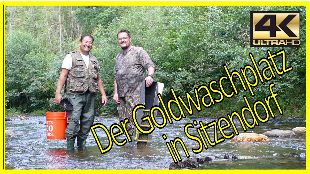 Goldwaschen - Der Goldwaschplatz Sitzendorf (Rundgang)