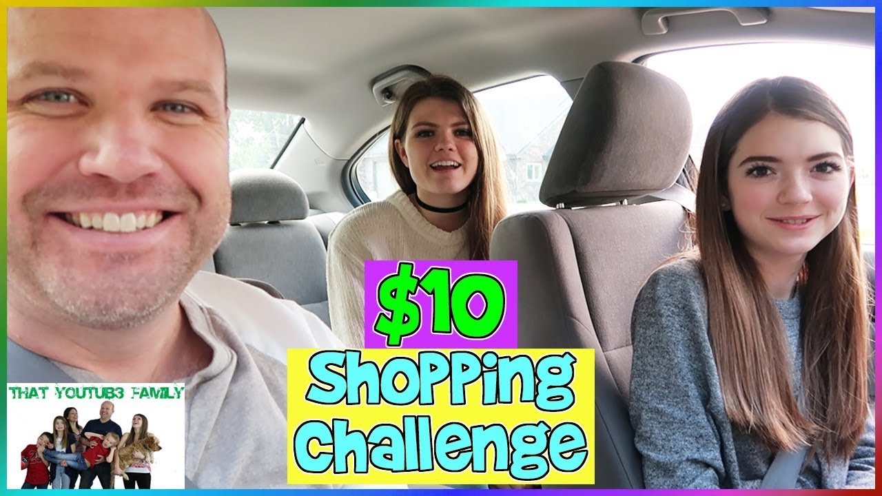 $10 SHOPPING CHALLENGE / That YouTub3 Family