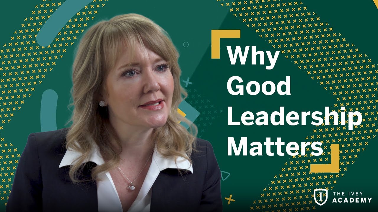 Character: Why Good Leadership Matters