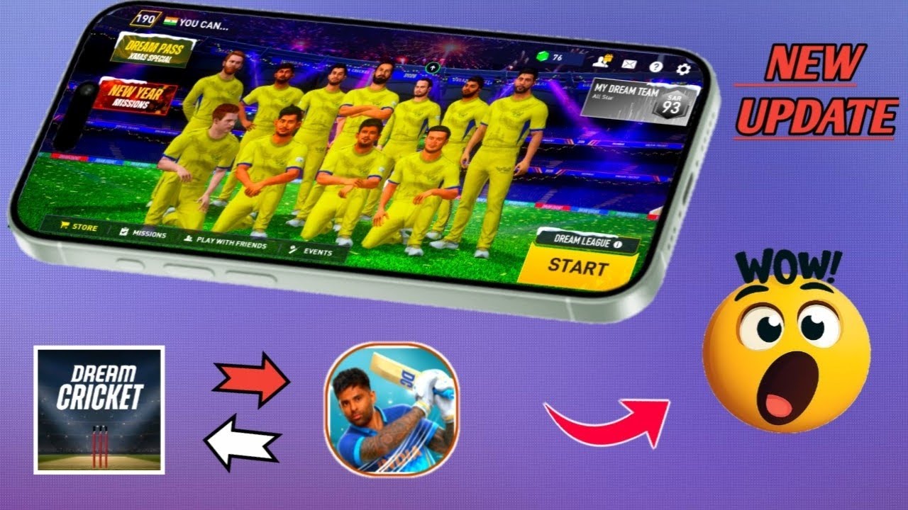 New Update Dream Cricket 25 | Dream Cricket 25 New Update Full Review🔥💥